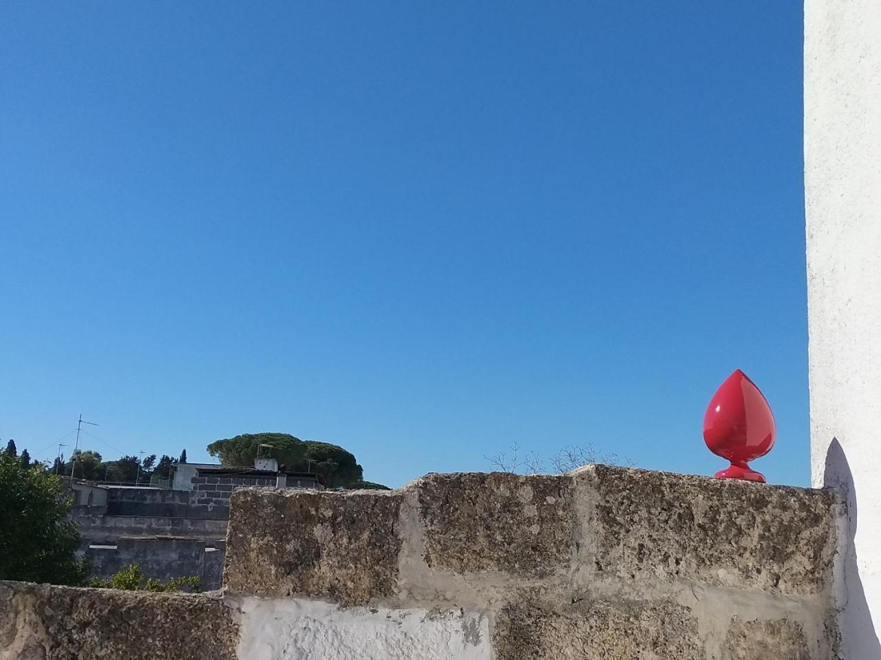 Rosso In Corte - Salento - Corte Dei Colori Spongano Kültér fotó